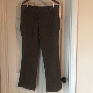 Brown women’s dress pants